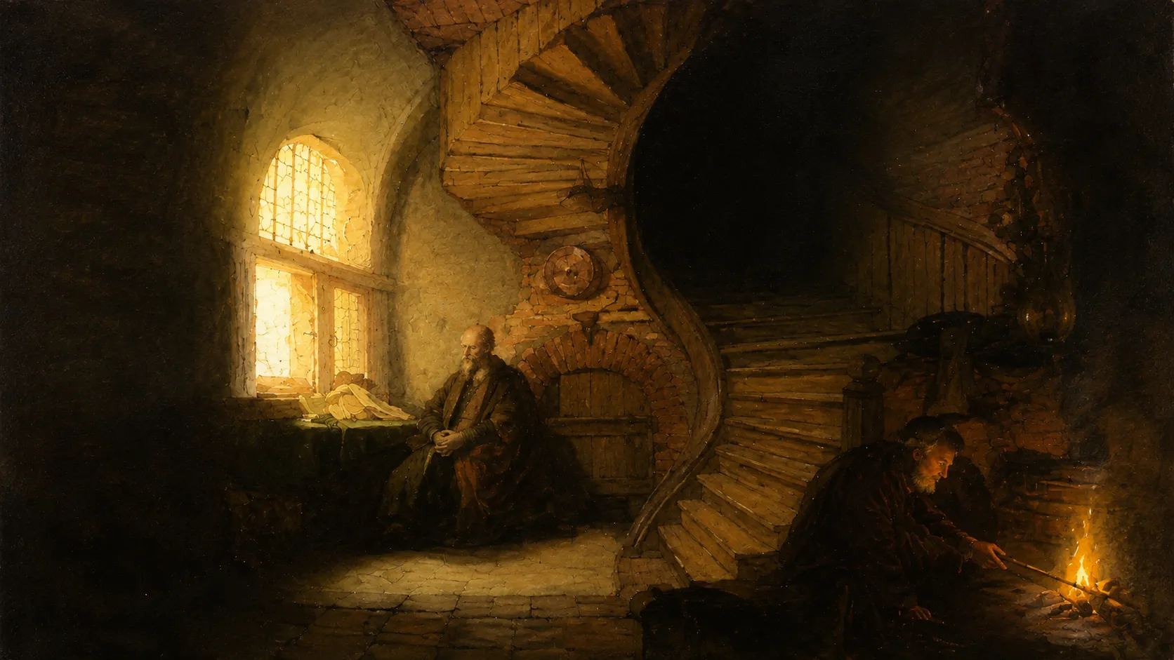 Rembrandt, The Philosopher in Meditation, 1632