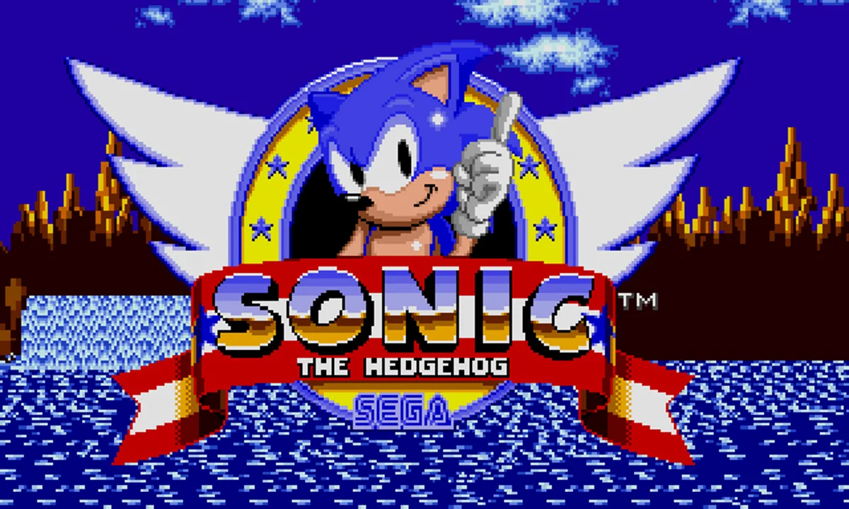 Sonic the Hedgehod Game Cover